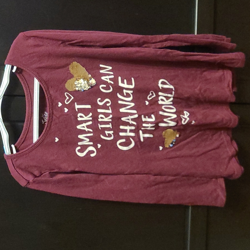 Smart Girls Justice Long Sleeve T. Size 10